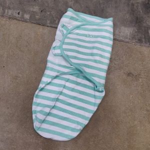 SwaddleMe Sleep Sack Striped Mint Green Large